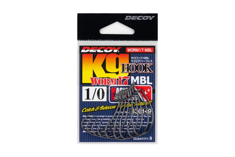 DECOY Worm17MBL Kilo Hook MBL [NS Black] #1