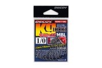 DECOY KG Hook MBL Worm17MBL [NS Black] #1 (9pcs)