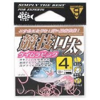 GAMAKATSU Kyougi Kuchi Buta [Kaymra Pink] #4 (18pcs)