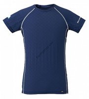Golden Mean GM (GOLDEN MEAN) GM FT ICE INNER SHIRT SHORT SLEEVES NAVY 3L 3L