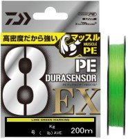 DAIWA UVF PE Dura Sensor x8 EX+Si3 [Lime Green marking] 200m #0.4 (8.5lb)