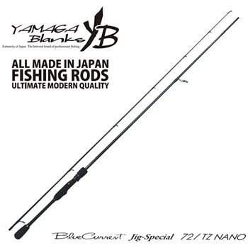 YAMAGA BLANKS Blue Current Jig Special 72TZ / NANO Rods buy at  Fishingshop.kiwi