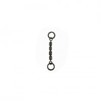 CRAZY OCEAN Revline Swivel 6-link Swivel [Nickel Black] #45 (2pcs)