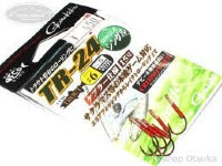 GAMAKATSU TR-24 Single [Crimson Red] #6 (5pcs)