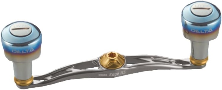 LIVRE 11284 FullComp Crank EDGE115 DELTA27 Knob R for Daiwa #Titanium P + Gold G