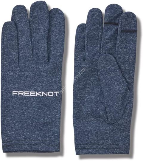 FREE KNOT Y4178 Free Knot UV Full Cover Gloves F #80 Navy