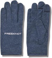 FREE KNOT Y4178 Free Knot UV Full Cover Gloves F #80 Navy
