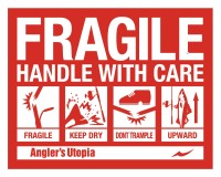 APIA Fragile Sticker