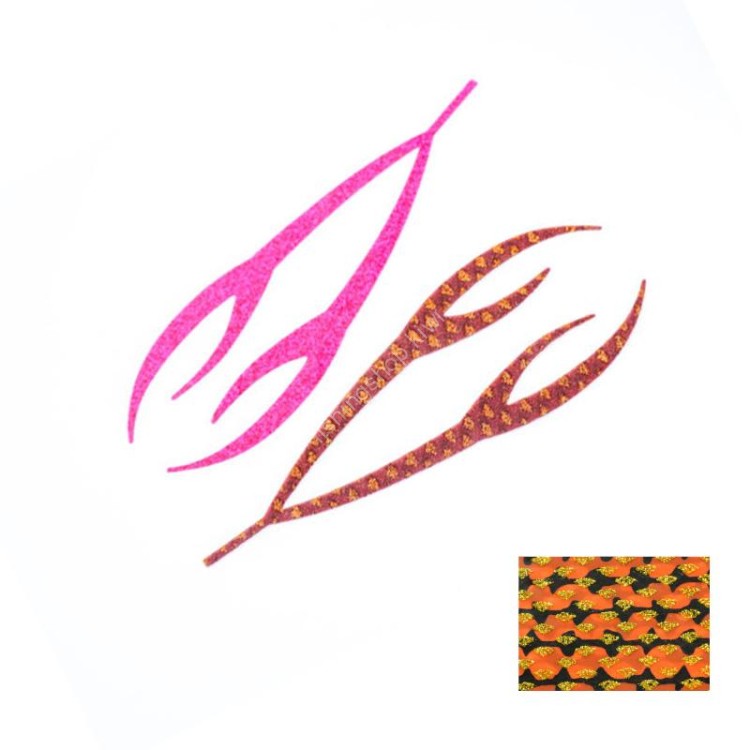 MIYAICHI Sakuraichi (Oka) Tairaba Necktie Ebi #08 Scale Orange Black