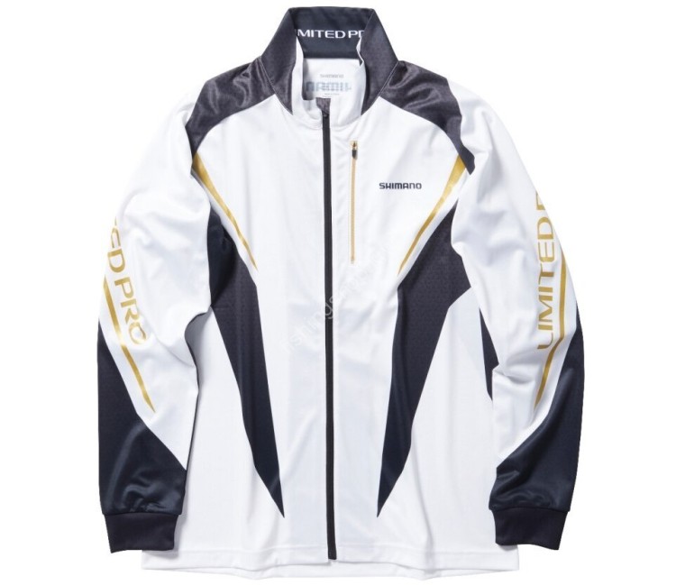SHIMANO SH-107X Limited Pro Full Zip Shirt (Limited White) S