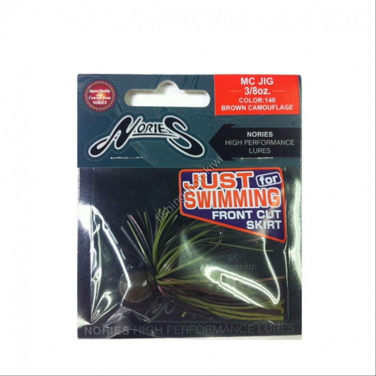 NORIES MG JIG 3 / 8OZ 140 BROWN CAMO