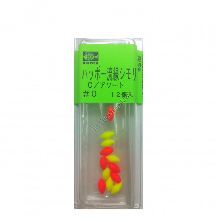 HIROCA CORPORATION Foam Streamlined Type Shimori [Color Assorted] #0