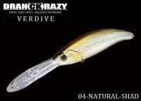 DRANCKRAZY Verdive 110 #04 Natural Shad