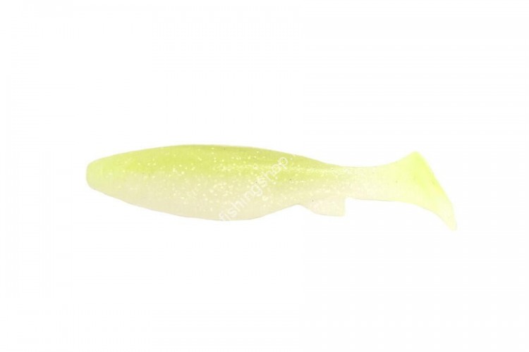 BERKLEY PowerBait Power Wiggler 3.5inch #CLCHP Clear Chartreuse Pearl