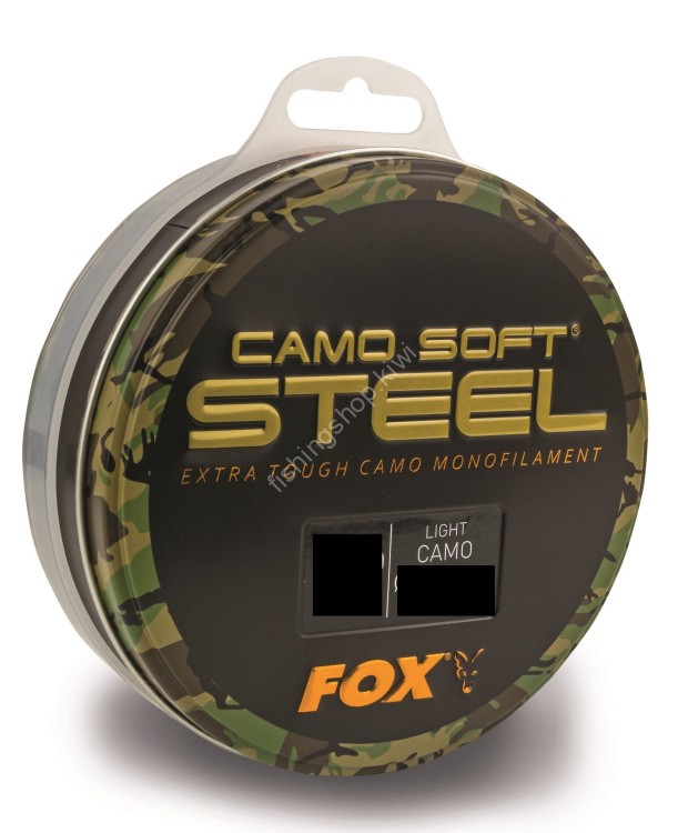 FOX Edges Soft Steel Extra Tough Camo Monofilament [Light Camo] 1000m (18lb)