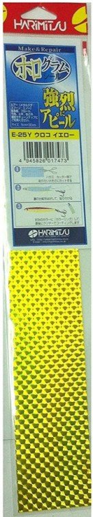 HARIMITSU E-25Y Hologram Seal Scale Yellow