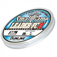 SUNLINE SaltiMate Small Game Leader FC II [Natural Clear] 30m #0.6 (2lb)