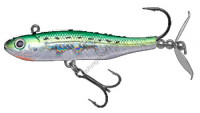 NORIES WRAPPING MINNOW SW14G S-18H HOLO GREEN IWASHI