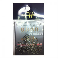 Field Hunter Stainless split ring Silver No.4