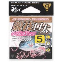 GAMAKATSU Kyougi Kuchi Buta [Kaymra Pink] #5 (17pcs)