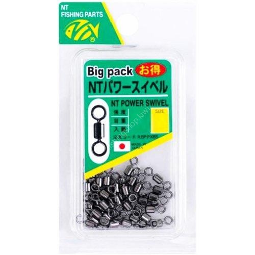 NT Swivel BP NT Power Swivel [Black] R-40 #6 (30pcs)