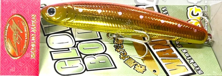 LUCKY CRAFT Wonder 80 ESG #Half Mirror Glow TRG