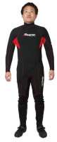 REARTH FWS-3400 WET SUITS BLK / RED XL