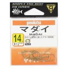 GAMAKATSU Madai Rose [Gold] #14 (9pcs)