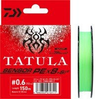 DAIWA UVF Tatula Sensor PE x8 +SiВІ [Lime Green] 150m #0.4 (8lb)