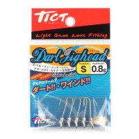 TICT Dart Jig Head 0.8g S (5pcs)