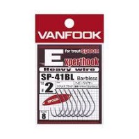 Vanfook SP-41BL expert hook thick shaft S.BK No. 1 / 0