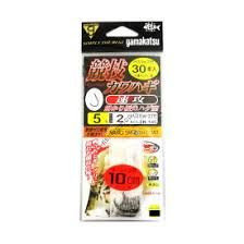 GAMAKATSU T1 Kyougi Kawahagi AT [Nano Smooth Coat] #5 Line 10cm (30pcs)