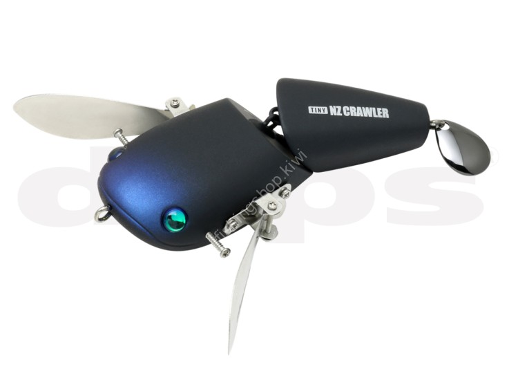 DEPS Tiny NZ Crawler 75mm 1/2oz #02 Jett Black