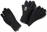 DAIWA DG-2125W Chloroprene Gloves 3 Cuts [Black] XL
