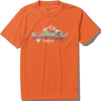 TIEMCO Foxfire C-Shield Demoiselle Crane Tee S/S (Orange) M