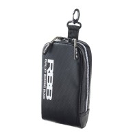 RBB 7741 RBB Tarpaulin Pouch #BK x White