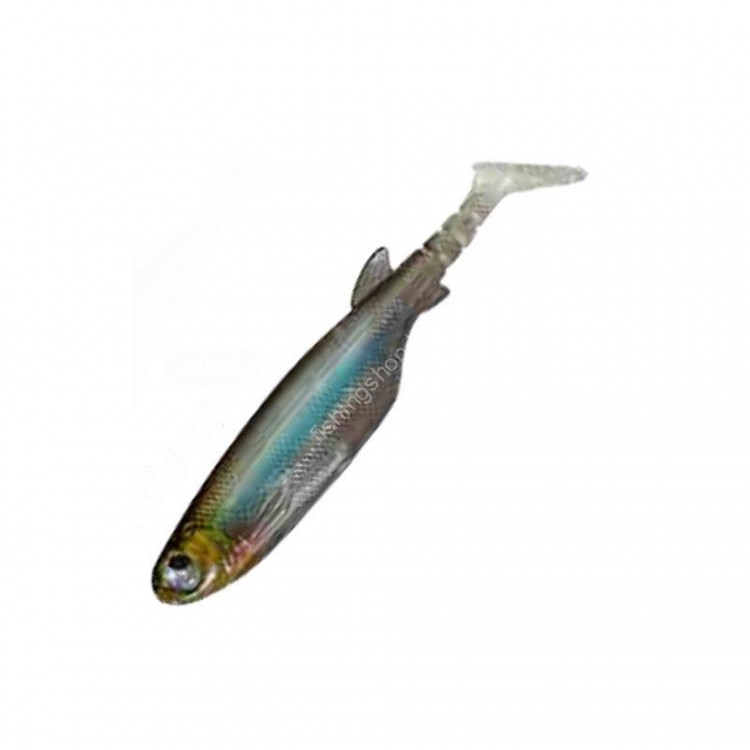 RUDIE'S Grouper Eating Fish 3.5" Silver Stripe Round Herring