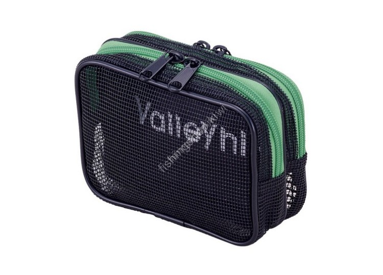 VALLEY HILL Mesh Pouch M #Fluorescent Green