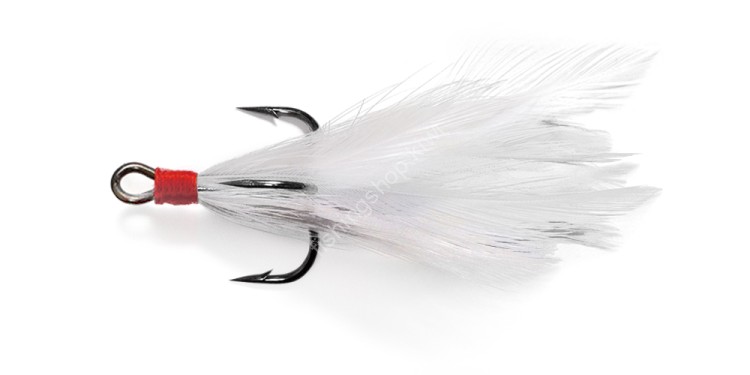 MEGABASS Slowl Feather Hook [White] #1