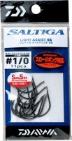 DAIWA Saltiga Light Assist Hook SS #3/0X (7pcs)
