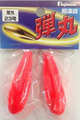 Fujiwara Colour Sinker Bullet 2 No.3 Fluorescent