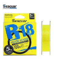 KUREHA Seaguar R18 Hunter [Yellow] 100m #1.2 (5lb)