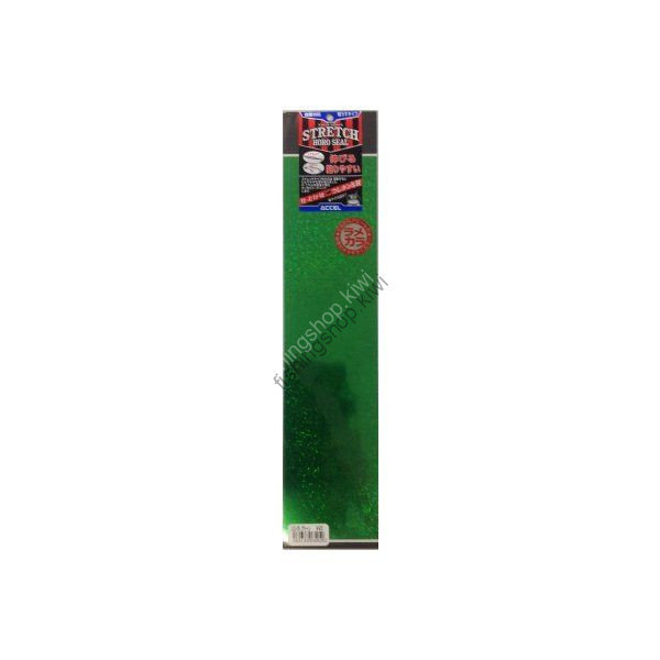 ACCEL Stretch Holo Seal Mekara LCL-05 Green