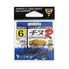GAMAKATSU Chinu R [Nano Smooth Coat] #6 (16pcs)
