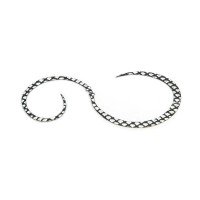 RISE JAPAN Namidama Necktie Choudo Yo Curly #NC21 Silver Uroko