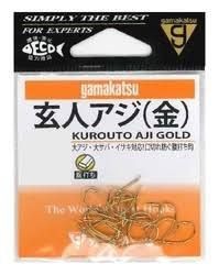 GAMAKATSU Kurouto Aji [Gold] #9 (20pcs)