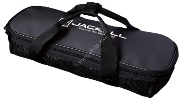JACKALL Washable Mesh Jig Pouch Black L