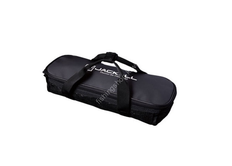 JACKALL Washable Mesh Jig Pouch L #Black