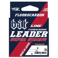 YGK XBraid bit Line Leader Super Strong Fluoro [Natural] 20m #2.5 (10lb)