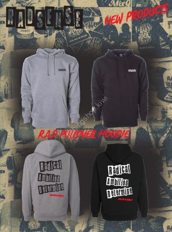 RAD SENSE Rad Pullover Hoody M Gunmetal Heather